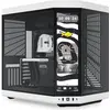 Image de Hyte Y70 Touch Infinite (ATX, E-ATX, ITX, mATX), Boîtier PC, Blanc, Noir