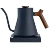 Image de Fellow Bouilloire - Stagg EKG PRO, bouilloire électrique Stone Blue avec poignée en noyer, 900 ml, Bouilloire électrique, Bleu, Marron