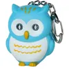 Image de Porte clefs LED Chouette bleu