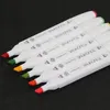 Image de TouchFive Marker Lot de 80 marqueurs à alcool double pointe Animation Art Esquisse blanc