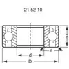 Image de Roulement à billes modelcraft 608 zz