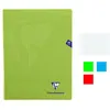 Image de Lot de 3 cahiers - 24x32(cm) - Grands carreaux - 48 pages - couverture en polypro - sans spirale - Clairefontaine - Mimesys