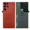 Image de Original Cache Batterie Vitre Arrière Rouge pour Galaxy S22 Ultra S908 GH82-27457H GH82-27458H