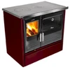 Image de Cuisinière à Bois Traditionnelle Lacunza Etna 7t Bordeaux