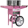 Image de Machine à barbe à papa professionnelle diamètre 52 cm avec chariot