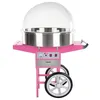 Image de Machine à barbe à papa professionnelle diamètre 72 cm avec chariot et coupole de protection