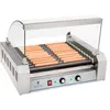 Image de Appareil machine à hot dog professionnelle téflon 20 saucisses 2 200 watts