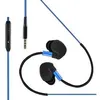 Image de Ecouteurs sport pour huawei p smart z smartphone avec micro et bouton reglage son kit main libre intra-auriculaire jack uni (bleu)