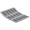 Image de Moule pour 15 mini financier en silicone elastomoules - De Buyer - Gris - Silicone