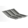 Image de Moule pour 6 financiers en silicone elastomoules - De Buyer - Gris - Silicone