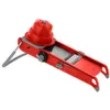 Image de DE BUYER Mandoline Swing Plus - Lame double-peigne 4-10 mm - Inox - Rouge