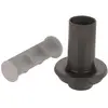 Image de de Buyer Guide de découpe Gravity avec poussoir adapté à toutes les mandolines, Râpe, Gris, Noir