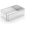Image de de Buyer Cadre à pâtisserie Noels. une fois 21-40 cm carr., Moule à gâteau, Argent