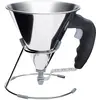Image de de Buyer Entonnoir de fondant, Outils de décoration pâtisserie, Argent