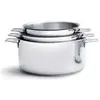 Image de Casseroles twisty 16/18/20 cm - lot de 3 De Buyer DB349103