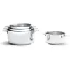 Image de de Buyer Twisty Casserole à induction (set de 4), Poêle + casserole, Argent
