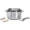 Image de de Buyer Alchimy Loqy, Poêle + casserole, Argent