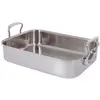 Image de de Buyer Plaque à frire Affinity en acier inoxydable 35X25 cm, Poêle + casserole, Argent