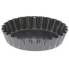 Image de Mini à moule tartelette 10 cm en acier antiadhésif - De Buyer - Gris - Acier