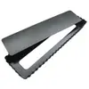 Image de De buyer 4708.36 moule à tarte rectangulaire cannelé à bords droits - fond amovible - acier revêtu - ht. 2,7 cm - 36 x 10 cm