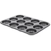 Image de Plaque pour 12 mini 7 cm savarins - De Buyer - Gris - Acier
