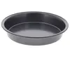 Image de Moule à manqué 20 cm rond en acier antiadhésif - De Buyer - Gris - Acier