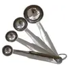 Image de De Buyer - 4827.01 - Set de 4 Cuillère-Mesures - Inox - 1 / 2,5 / 5 /15 ml
