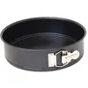 Image de Moule à manqué à charnières 28 cm rond en acier antiadhésif - De Buyer - Gris - Acier