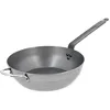 Image de Poêle paysanne minéral b élément 32 cm - De Buyer - Argent - Métal