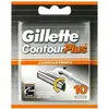 Image de Gillette, Lame de rasoir, Contour Plus (10x)