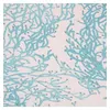 Image de Tissu toile imprimé coraux vendu au mètre(...) - Bleu (2004)