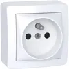 Image de Prise de courant ALRÉA connexion rapide blanc polaire 2P+T avec obturateurs - SCHNEIDER ELECTRIC - SHN0262273P