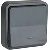 Image de Bouton poussoir encastré IP55 - Mureva - anthracite - Schneider