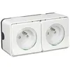 Image de Schneider Electric - Double prise 2P+T en saillie IP55 - blanc - Mureva - Schneider