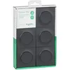 Image de Lot de 5 va et vient (avec plaque) - Odace - anthracite - Schneider