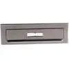 Image de Decayeux - Entrée de courrier inox 265 x 67 x 8 mm