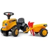 Image de Porteur tracteur JCB avec remorque