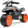 Image de Porteur Moto Street champion : Gris anthracite - orange
