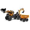 Image de Tractopelle à pédales Case IH Construction avec excavatrice et selle pivotante 3 à 7 ans - Falk