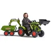 Image de Tractopelle enfant Class Axos 330 avec remorque + excavatrice 3 à 7 ans - Falk