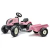 Image de Tracteur Country Star avec remorque - Rose