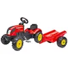 Image de FALK Tracteur à pédales à enfourcher Country Farmer Rouge