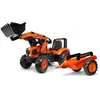 Image de Tractopelle enfant Kubota M135GX avec remorque 3 à 7 ans - Falk