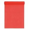 Image de Chemin De Table Uni En Tissu Non Tisse Rouge
