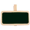 Image de 12 ardoises sur pince naturel 4 x 2 cm - chalayer 000293600000025
