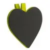 Image de Ardoise Coeur Sur Pince Vert