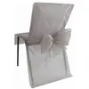 Image de Sachet De 10 Housses De Chaise Non Tisse Avec Noeud Diff. Coloris - Gris