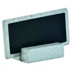 Image de petite ardoise argent 3 x 6 cm