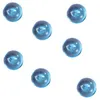Image de perles de pluie 7mm turquoise - chalayer 000343400000008