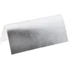 Image de Marque Place Rectangulaire Métallisé - Sachet de 10 - Argent